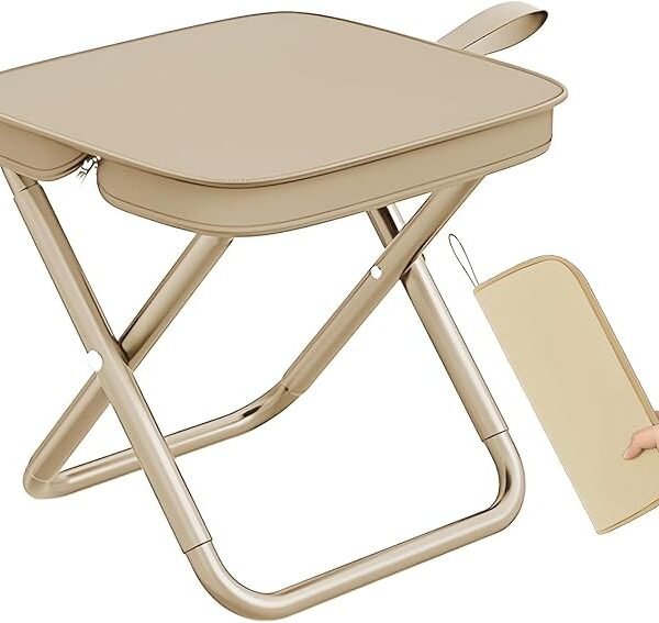 Foldable backpack stool portable folding stool