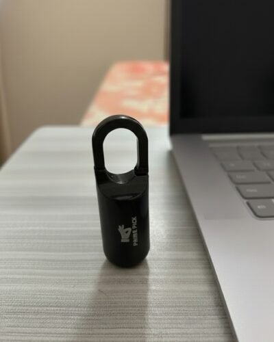 Smart Fingerprint padlock Student Backpack Lock Mini photo review